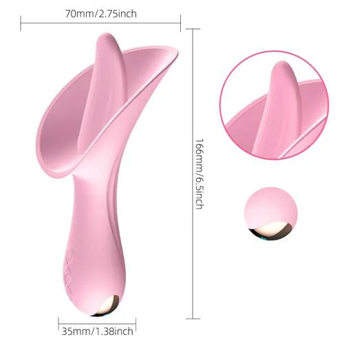 Pink Incense Licking Vibrator