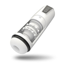 Load image into Gallery viewer, White Vibe - Automatic 7-Mode Vibrating Waterproof Stretch Male Masturbator