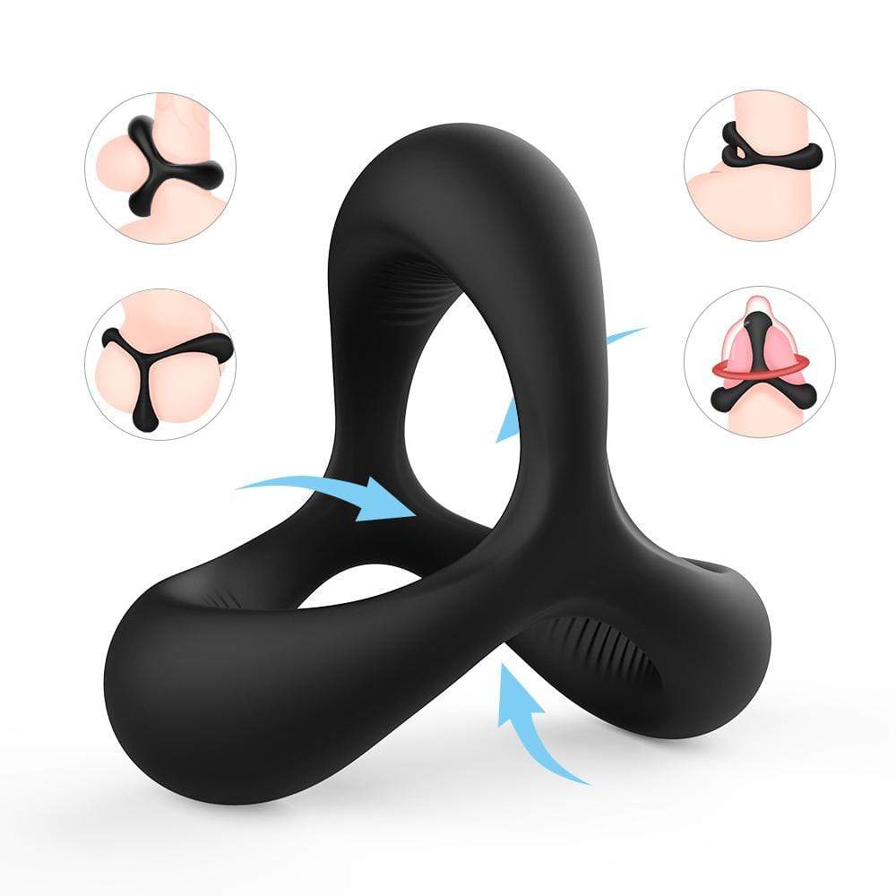 1.14-Inch Silicone Penis Ring for Erection Enhancing