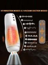 Load image into Gallery viewer, Male Masturbator Vibration Suction Heating Base Easy Warm &amp; Dry