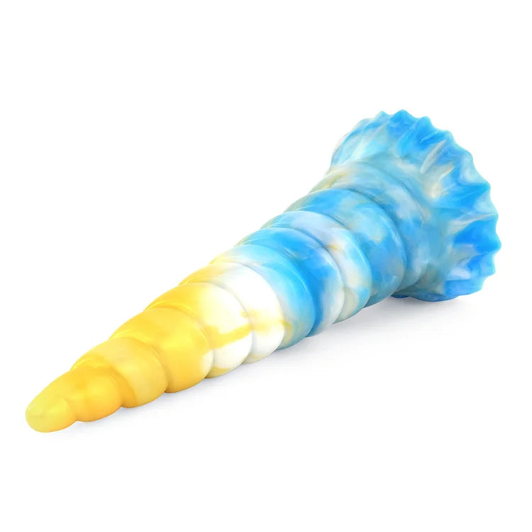 Unicorn Liquid Silicone Soft Masturbation Anal Plug Sex Toy