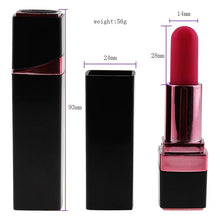 Load image into Gallery viewer, Mini Small Av Stick Magnetic Suction Rechargeable Lipstick Egg Skipping Vibration Women&#39;s Sex Toy Jumping Masturbator Adult Sex Toy