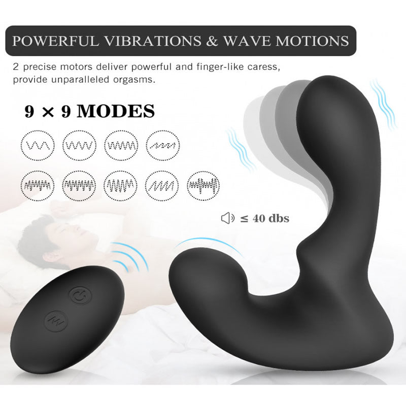 Wave-motion Vibrating Prostate Massager