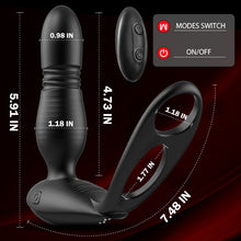 Load image into Gallery viewer, Thrusting Vibrating 4 Erogenous Zones Massagers and Stimulators