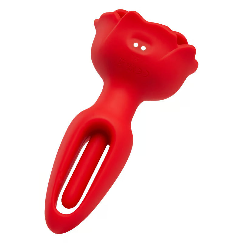 Rose 10 Flapping & Vibrating Anal Vibrator with Rugosa Base