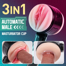 Load image into Gallery viewer, 10 Vibration Anal and Vaginal 2 in 1 Handheld Masturbator