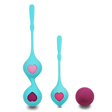 Load image into Gallery viewer, 3pcs Tight Ball Kegel Exercise Pelvic Tightening for Women Vaginal Dumbbell Exercise Ball