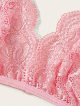 Load image into Gallery viewer, Floral Lace Ladder Cut-out Lingerie Set