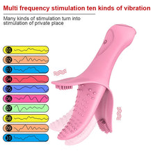 Load image into Gallery viewer, Silicone Tongue Vibrator