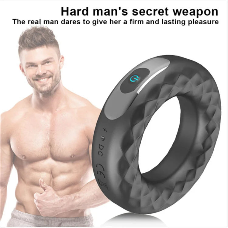 Smart Penis Ring With Taint Teaser Enhancing Sex Toys