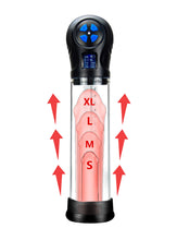 Load image into Gallery viewer, Automatic Penis Pump 6 Modes Adjustable LED Display