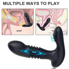 Load image into Gallery viewer, Men&#39;s Retractable Prostate Anal Plug G-point Stick Vibrator