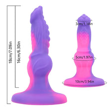 Load image into Gallery viewer, Dragon Animal Shape Mixed With Color Liquid Silicone Male And Female Couples Sm Lesbian Adult Sex Products