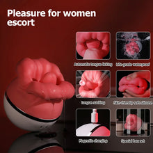 Load image into Gallery viewer, Suction Tongue Licking Swinging Clitoral Vibrator Oral Sex Toy