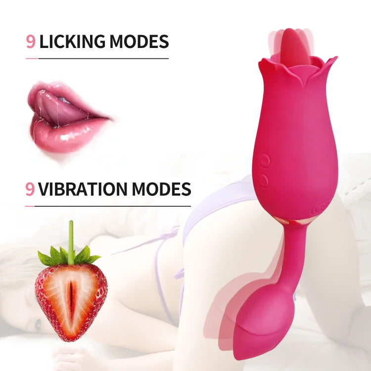 Rose Vibration Women's Masturbation Device