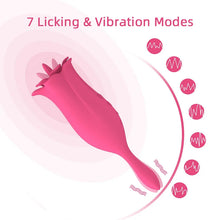 Load image into Gallery viewer, Night Lily Tongue Licking Vibrator