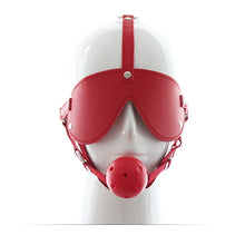 Load image into Gallery viewer, Bdsm Mouth Ball Gag With Eyeshade Combination Set Sex Toy For Adults