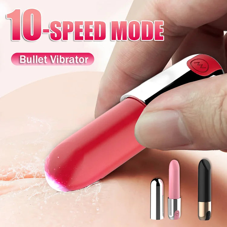 Mini Bullet Vibrator G Spot Lipstick Vibration Vagina Clitoris Stimulator