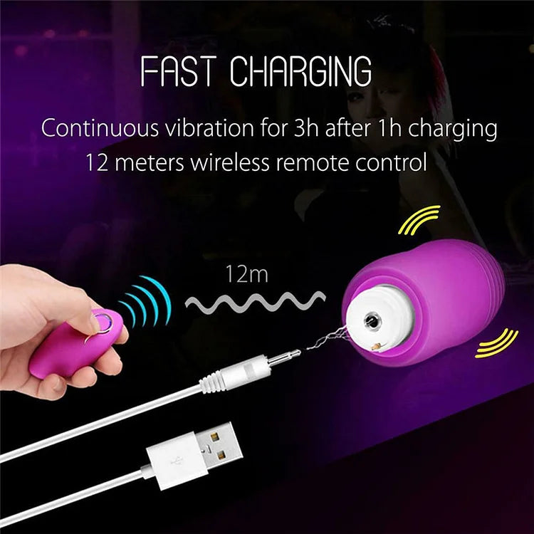 10 Speed Mini Bullet Vibrator Powerful Vibrating Eggs