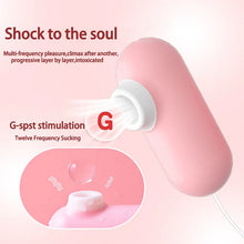 Load image into Gallery viewer, Flirting Egg Female Masturator Tongue Lick Double Shock Fun Jumping Egg Usb Female Adult Toy Fun Supplies