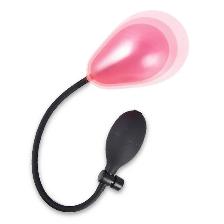 Mini Inflatable Small Anal Plug Expandable Pull Pump Butt Plug Prostate Massager