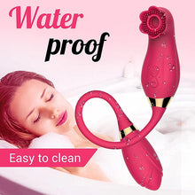 Load image into Gallery viewer, Powerful Rose Vibator Toy for Women Nipple Oral Clitoris  Vacuum Stimulation  Sucker