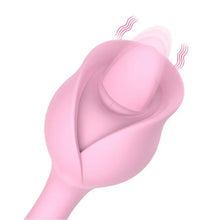 Load image into Gallery viewer, Rose Tongue Licking Wand Vibrator