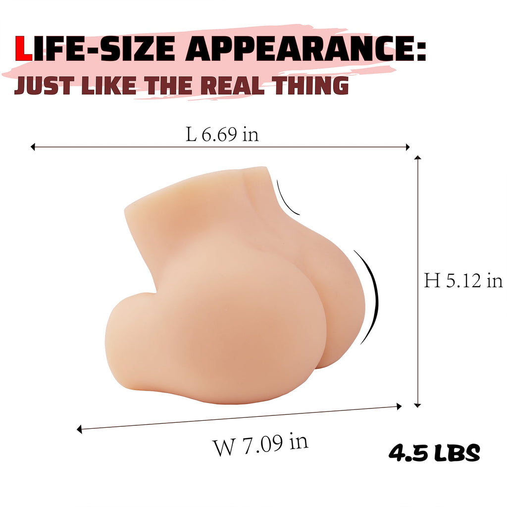 Alba small realistic skin-feel ass masturbator 4.5 LBs