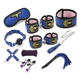 10 Pcs Under Bed Restraint Set Air Hostess Bdsm Bondage For Couple