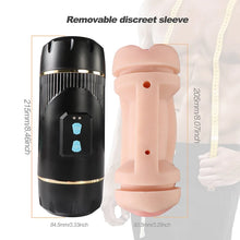 Load image into Gallery viewer, Double-headed aircraft cup fully automatic men&#39;s masturbation device mouth and vagina double acupoint famous device penis exercise adult sex toys