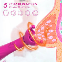 Load image into Gallery viewer, Scepter 10 Frequency Vibrator 5 Rotation Mode Clitoral Stimulator