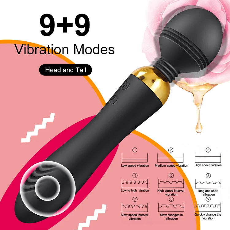 Southern Corona Vibrating Rod Warming Women's Masturbation Appliance Massage Stick Sex Products