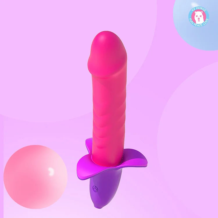 Banana Silicone Ultra-quiet Dildo Vibrator Vaginal Stimulator Female Masturbator Sex Doll