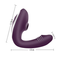 Load image into Gallery viewer, Clitoral Sucking Vibrator G Spot Dildo Clit Stimulator With 10 Suction And Vibration Patterns