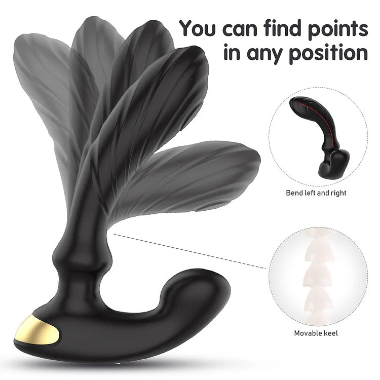 Wireless Remote Control Prostate Anal Plug Massager, Male Vibrator, Sex Products, Backyard Toys, Foreign Trade