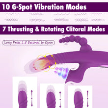 Load image into Gallery viewer, Cactus 5-in-1 Heating Retractable Swing Suction Tongue-licking Vibrator