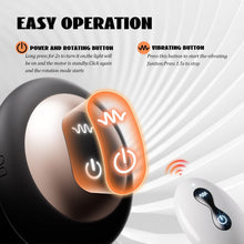 Load image into Gallery viewer, 2 in 1 Butt Plug with 7 Rotating and Vibrating Modes Anal Vibrator