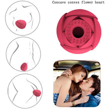 Load image into Gallery viewer, Rose Sucking Core Lotus Vibrator