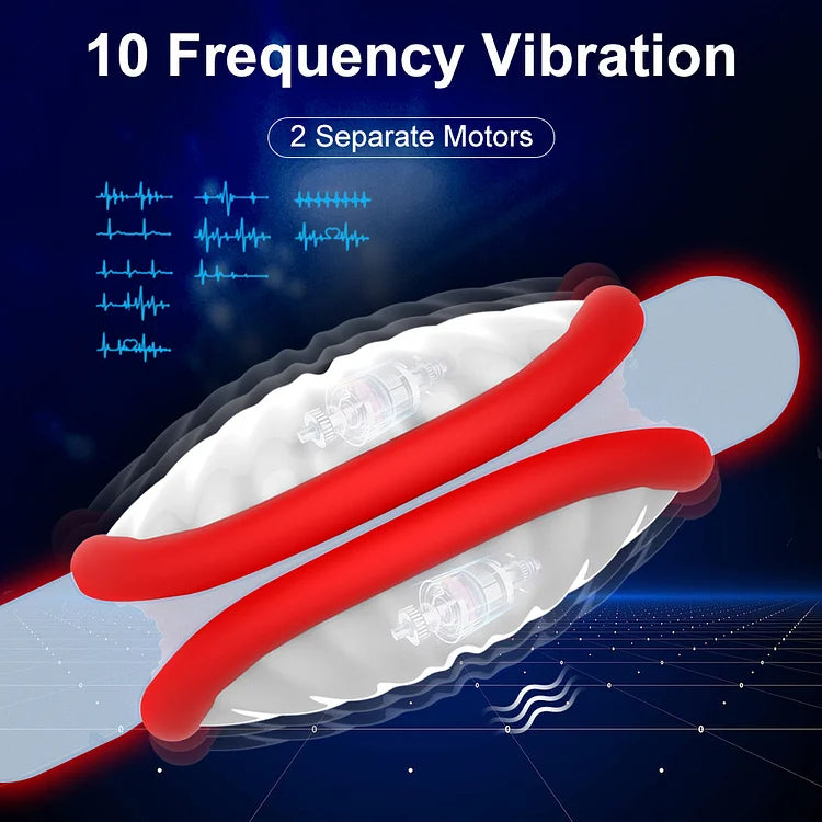 Mk12 - 10 Frequency Vibration Blowjob Male Masturbator