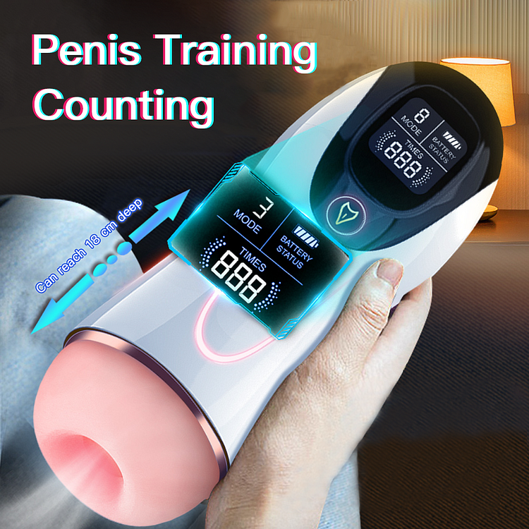 Automatic Male Masturbator Sucking Vibration Oral Sex Real Vagina Pocket Cat Penis Oral