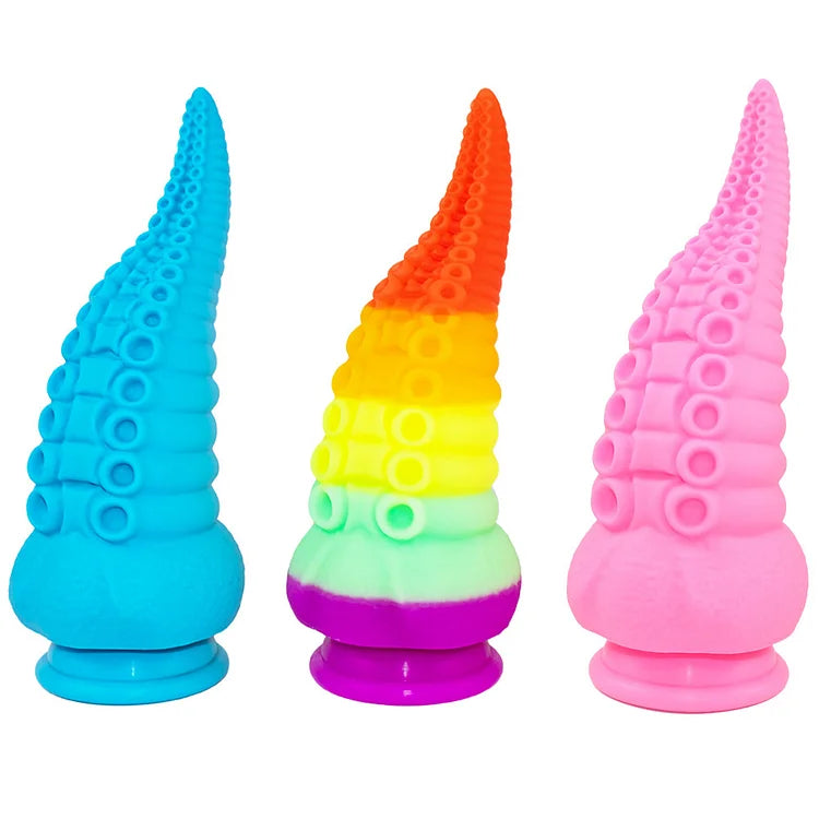 Silicone Tentacle Dildos for Anal Sex Toys Prostate Massage Buttplug Monster Penis for Women Masturbation