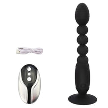 Load image into Gallery viewer, Remote Control Anal Plug Bead Butt Plug Prostate Massager Vibrator