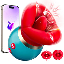 Load image into Gallery viewer, 3in1 App Remote Control Big Mouth Vibrator With 360° Tongue Licking &amp; Sucking &amp; Vibrating