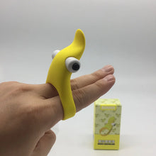 Load image into Gallery viewer, Banana Skin Vibrating Cock Ring Sex Toy For Couples