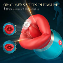 Load image into Gallery viewer, 3in1 App Remote Control Big Mouth Vibrator With 360° Tongue Licking &amp; Sucking &amp; Vibrating