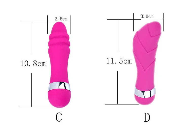 Sexy Mini Backyard G-spot Female Vibrator Silicone 6av Series Adult Couple Sex Stimulating Adult Products