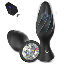 Load image into Gallery viewer, Prostate Massager Wireless Anal Plug Vibrator Butt Plug Remote Control