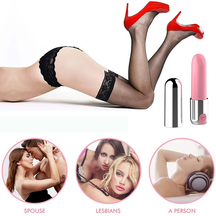 Mini Bullet Vibrator G Spot Lipstick Vibration Vagina Clitoris Stimulator