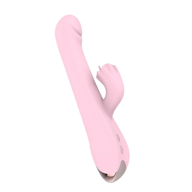 Tongue Licking Vibrating Stick  Couple Flirting Toy Masturbation