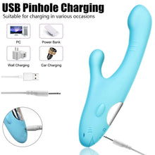 Load image into Gallery viewer, Shark Vibrator Nipple Clitoris Stimulator Vagina Massager G-spot Rabbit Vibrator